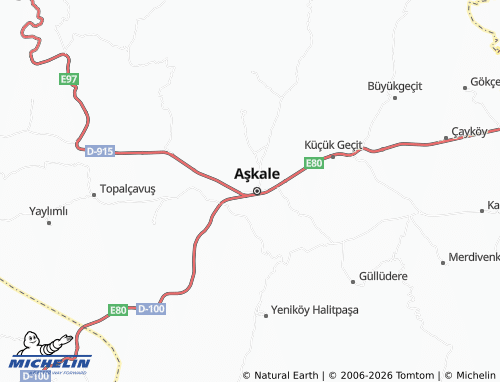 MICHELIN Cahitaybar map - ViaMichelin