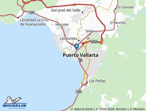 Mappa MICHELIN Marina Vallarta - ViaMichelin