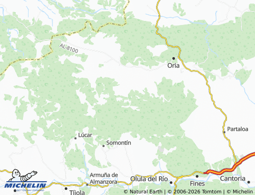 MICHELIN Diseminado El Campillo map - ViaMichelin