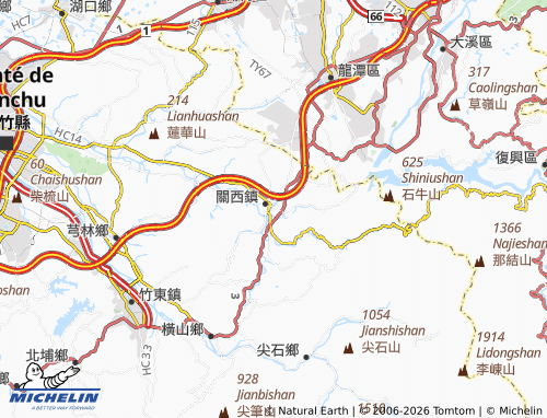 Mapa MICHELIN xia san tun - ViaMichelin
