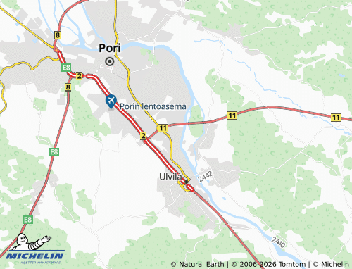 Mappa MICHELIN Harmaalinna - ViaMichelin