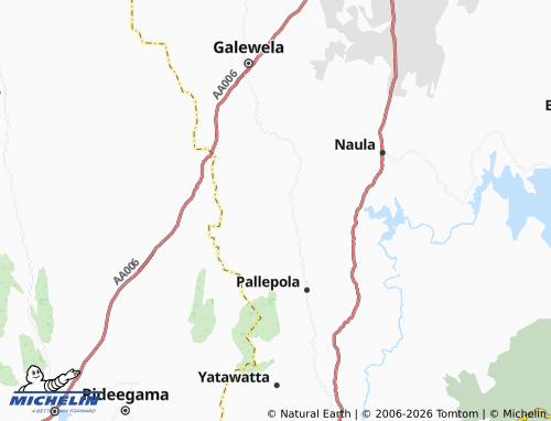Mappa MICHELIN Thalakiriyawa - ViaMichelin