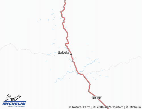 Carte MICHELIN Itabela - ViaMichelin