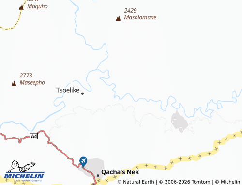 MICHELIN Ha Nyatso map - ViaMichelin