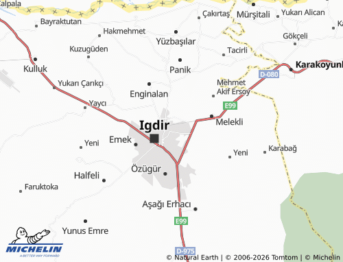 MICHELIN 14 Kasım map - ViaMichelin