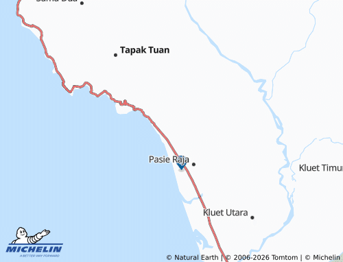 MICHELIN Pucuk Krueng map - ViaMichelin