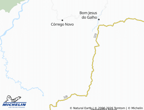 Mapa MICHELIN São Sebastião do Óculo - ViaMichelin