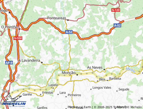 Mapa MICHELIN Pesqueira - ViaMichelin