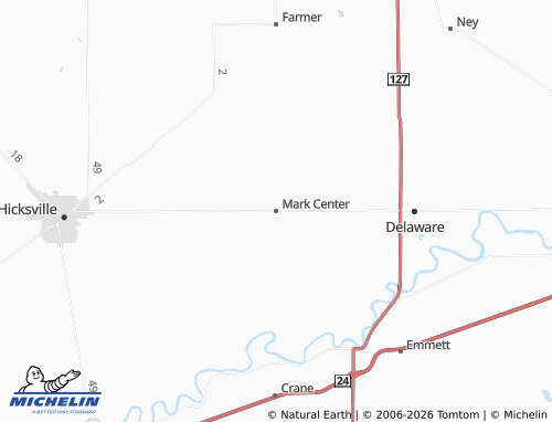 Mapa MICHELIN Mark Center - ViaMichelin