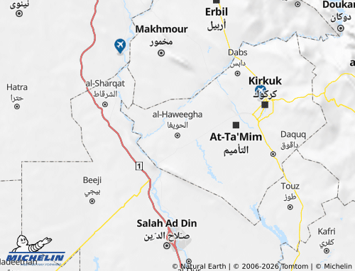 Carte MICHELIN al-Haweegha - ViaMichelin