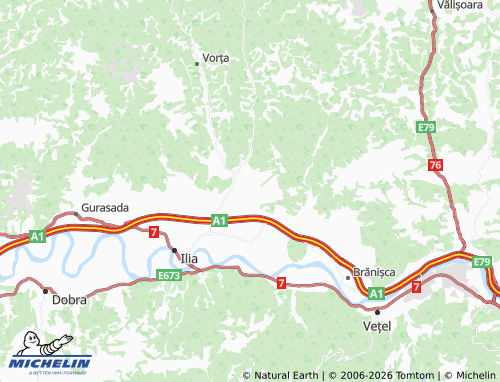 Mappa MICHELIN Sârbi - ViaMichelin