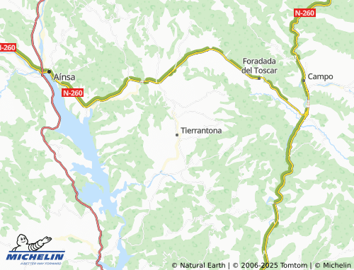 MICHELIN Tierrantona map - ViaMichelin