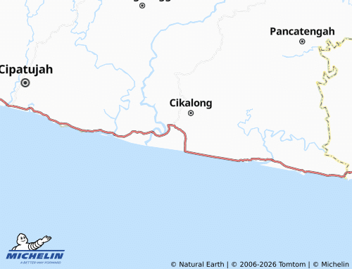 Mapa MICHELIN Mandalajaya - ViaMichelin