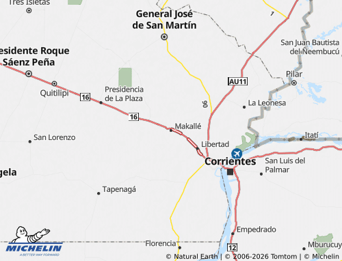 MICHELIN General Donovan map - ViaMichelin