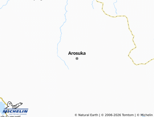 MICHELIN Arosuka map - ViaMichelin