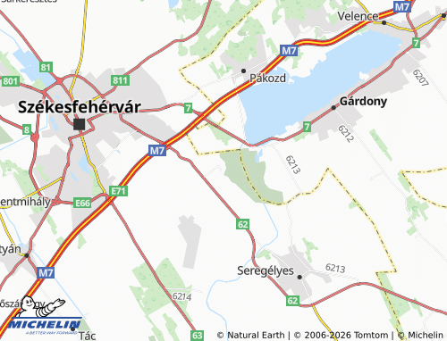 Mapa MICHELIN Börgönd - ViaMichelin