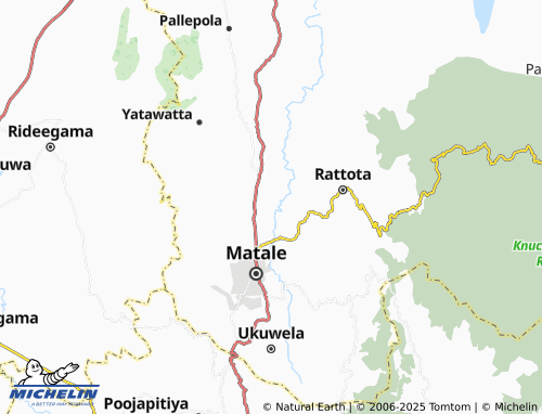 MICHELIN Dorakumbura map - ViaMichelin