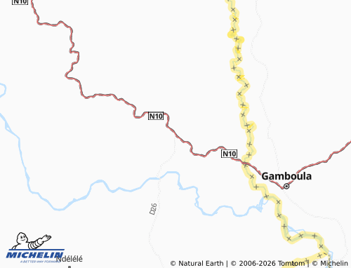 MICHELIN Kenzou map - ViaMichelin