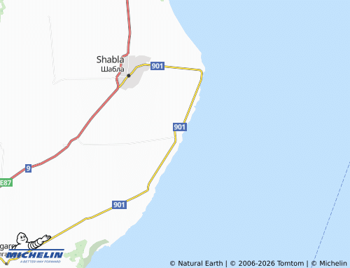 Mappa MICHELIN Tyulenovo - ViaMichelin