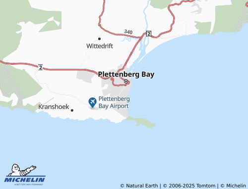 MICHELIN Beacon Island map - ViaMichelin