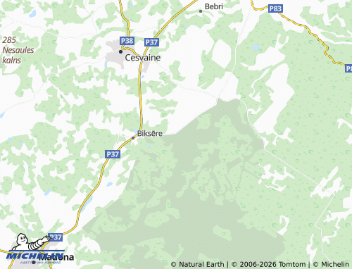 Mapa MICHELIN Poļvarka - ViaMichelin