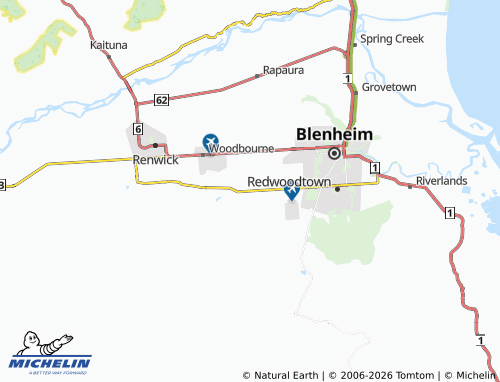 Mapa MICHELIN Fairhall - ViaMichelin