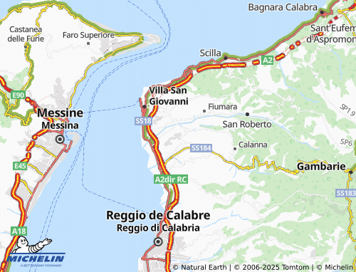 MICHELIN Modanella map - ViaMichelin
