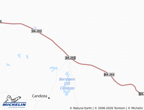 Mapa MICHELIN Baú - ViaMichelin