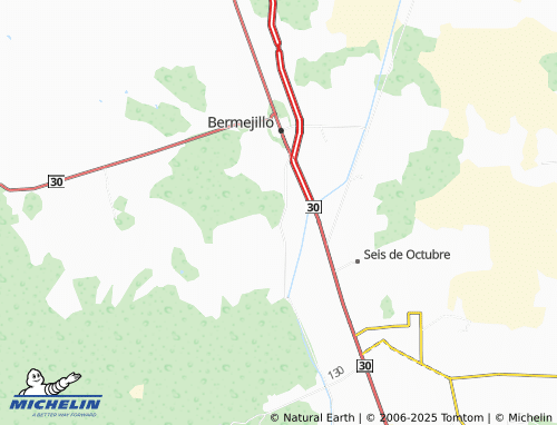 MICHELIN Veintidós de Febrero map - ViaMichelin