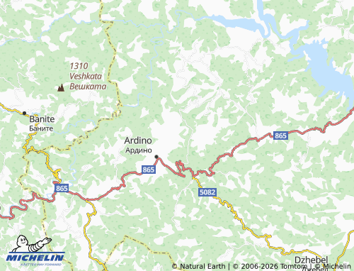 MICHELIN-Landkarte Pravdolyub - ViaMichelin