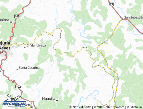 Mapa MICHELIN Ahuimol - ViaMichelin
