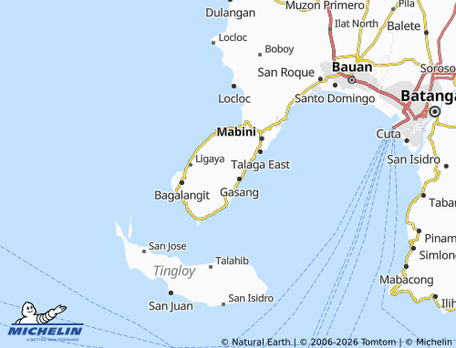 Mapa MICHELIN Laurel - ViaMichelin