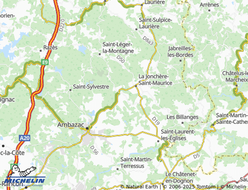 MICHELIN-Landkarte Traspont - ViaMichelin