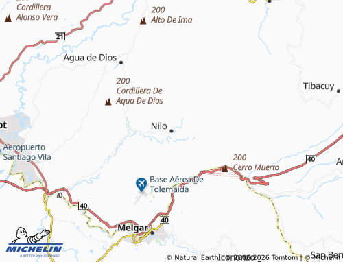 MICHELIN Nilo map - ViaMichelin