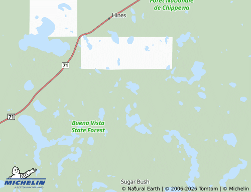 Mapa MICHELIN Taylor - ViaMichelin