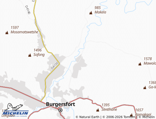 MICHELIN-Landkarte Morethuse - ViaMichelin