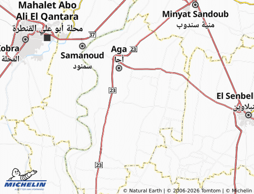 Mapa MICHELIN Shineesah - ViaMichelin