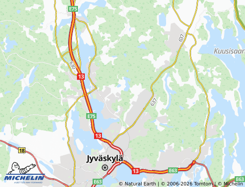 MICHELIN Ritopohja map - ViaMichelin