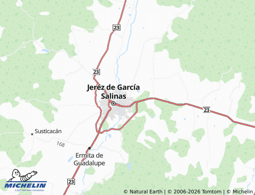 Mappa MICHELIN Granjas de Santa Rosa - ViaMichelin