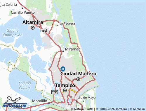 Mappa MICHELIN Guadalupe Cervantes - ViaMichelin