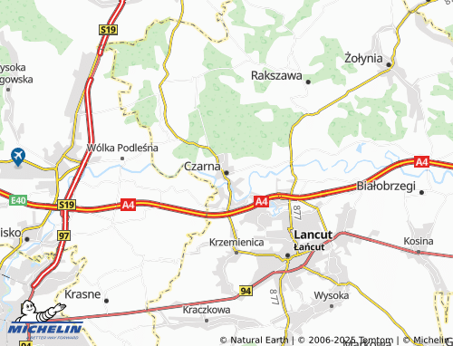 MICHELIN Czarna map - ViaMichelin