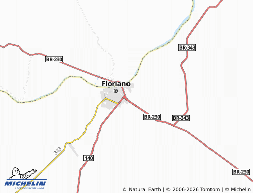 MICHELIN Canoas map - ViaMichelin