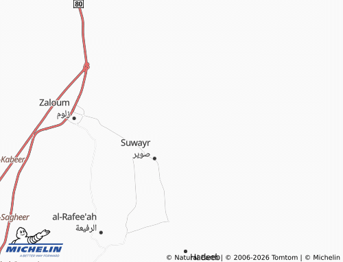 MICHELIN-Landkarte al-Tilal - ViaMichelin