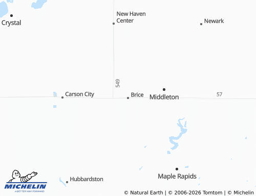 Carte MICHELIN Brice - ViaMichelin