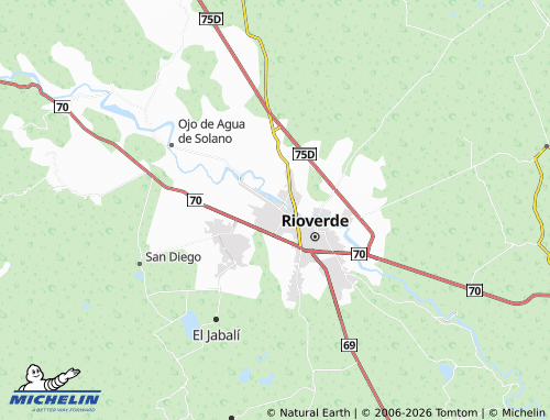 Mapa MICHELIN Los Nogales - ViaMichelin