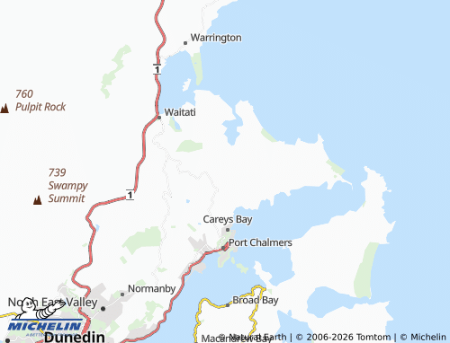 Mapa MICHELIN Mihiwaka - ViaMichelin