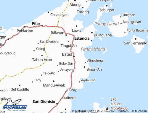 MICHELIN Batad map - ViaMichelin