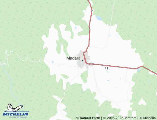 MICHELIN Fovissste map - ViaMichelin