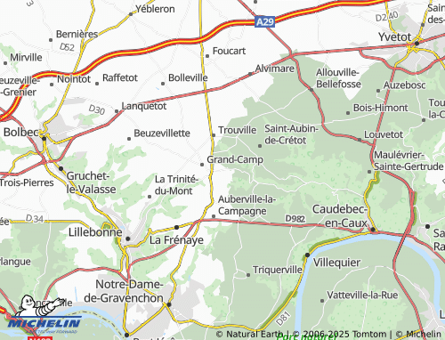 Mappa MICHELIN La Touraille - ViaMichelin