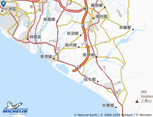 Kaart MICHELIN wan hua - ViaMichelin